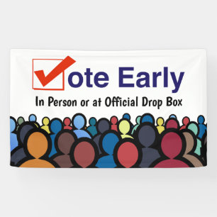 Vote Early in Person 2026 Banner
