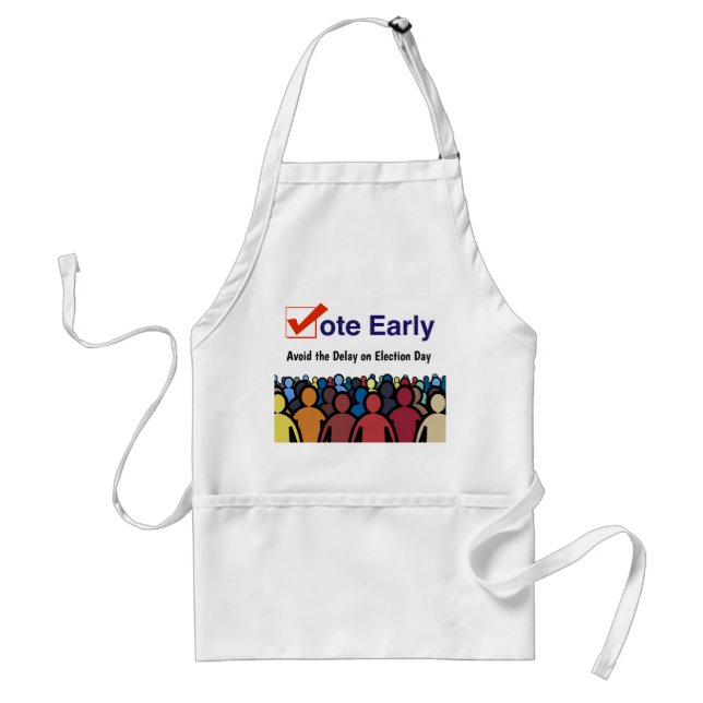 Vote Early Standard Apron (Front)