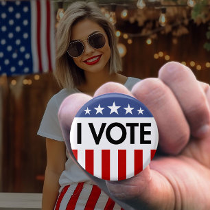 Vote Election 2024 USA President 3 Cm Round Badge
