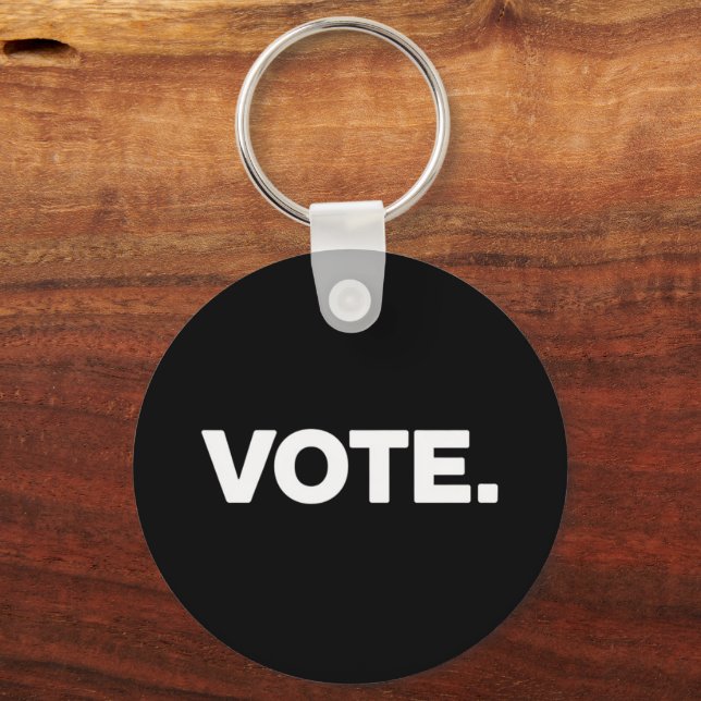 Vote Election 2024 Voting Rights Suffrage Key Ring (Front)