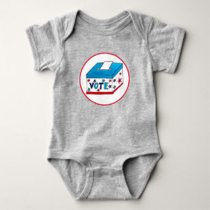 VOTE Election Day USA Voting Ballot Box Voting Baby Bodysuit