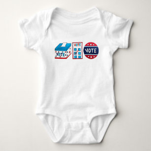 VOTE Election Day USA Voting Ballot Box Voting Baby Bodysuit