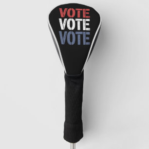 Vote Election Politics Voting Voter Registration Golf Head Cover