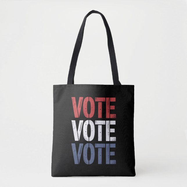 Vote Election Politics Voting Voter Registration  Tote Bag (Front)