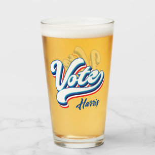 Vote Election Typography Glass