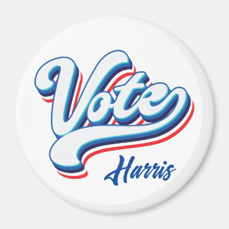 Vote Election Typography Magnet