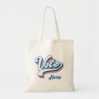 Vote Election Typography Tote Bag