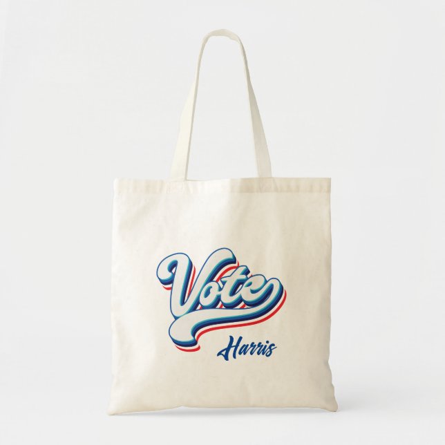 Vote Election Typography  Tote Bag (Front)