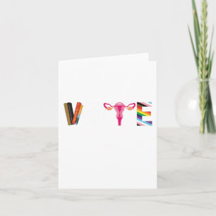 Vote Equality Progress Sticker  Card