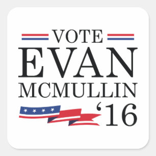 Vote Evan McMullin 2016 Square Sticker