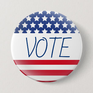 Vote Flag Pin