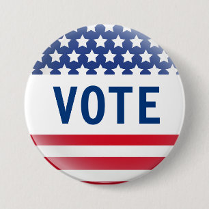 Vote Flag Pin