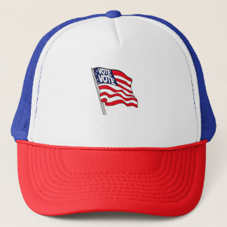 Vote Flag Trucker Hat