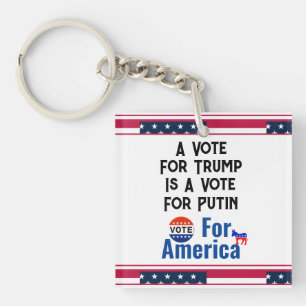 Vote For America Keychain