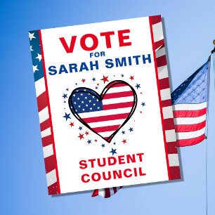 Vote for Class President: HEART Flyer