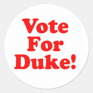 Vote For Duke Phillips  Sticker