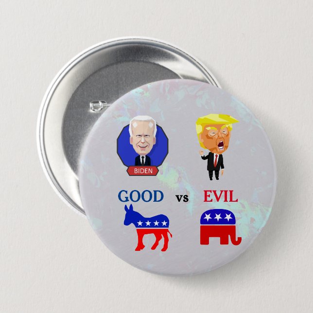Vote For Good Button (Front & Back)