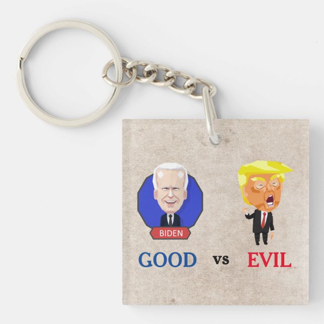 Vote For Good Keychain (Front)