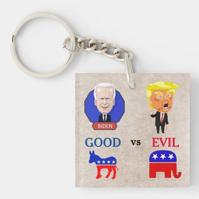 Vote For Good Keychain (Front)