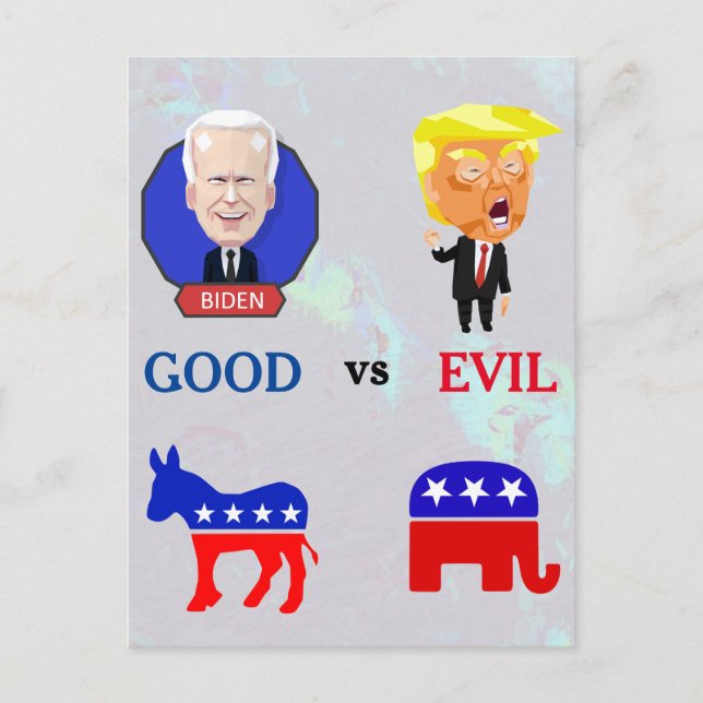 Vote For Good Postcard (Front)