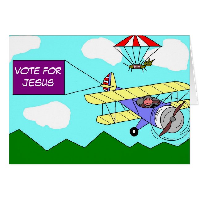 Vote For Jesus (Front Horizontal)