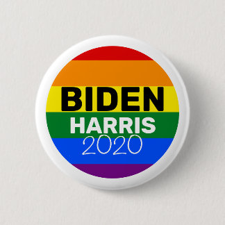 Vote for Joe Biden & Kamala Harris 2020 6 Cm Round Badge