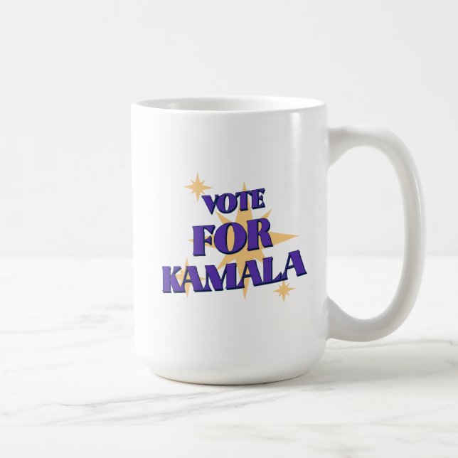 Vote For Kamala Coffee Mug (Right)