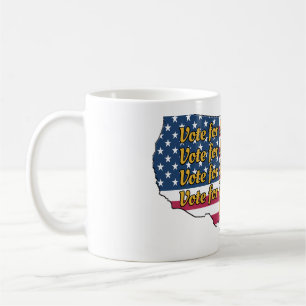 Vote for life, liberty, the economy, Vote Trump Coffee Mug