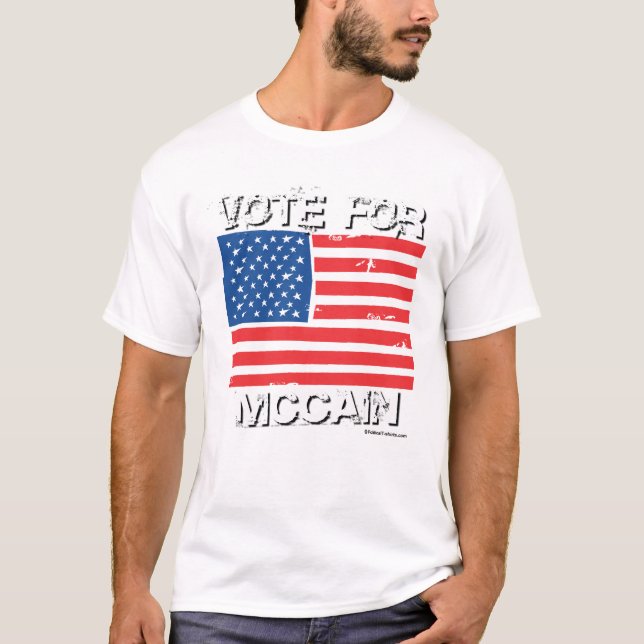 Vote for McCain T-shirt (Front)