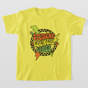 Vote for Me Student Council Vibes School T-Shirt