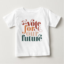 Vote For Our Future Election Retro Colours