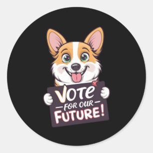 Vote For Our Future Sticker