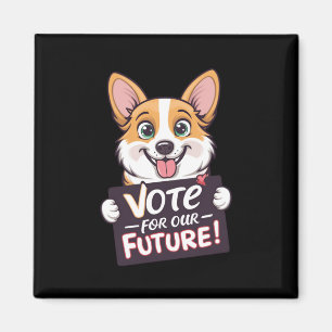 Vote For Our Future Sticker Magnet