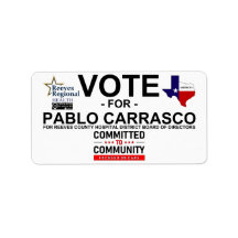 Vote for Pablo Carrasco