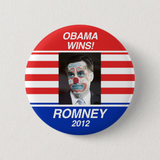 Vote for Romney 6 Cm Round Badge