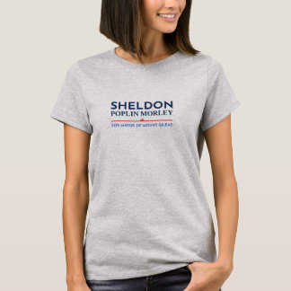 Vote for Sheldon Grey Women's T-Shirt