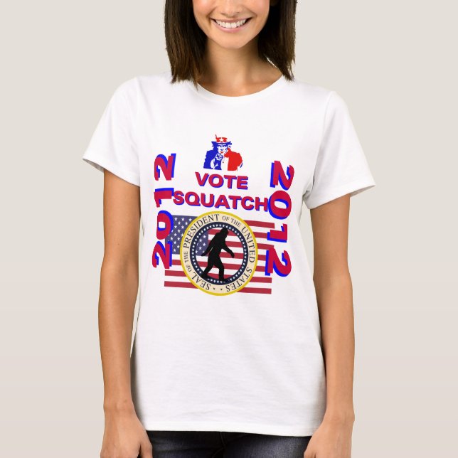 Vote for Squatch 2010 T-Shirt (Front)