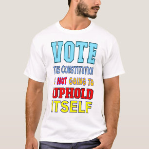 Vote For The Constiitution The Voting Booth T-Shirt