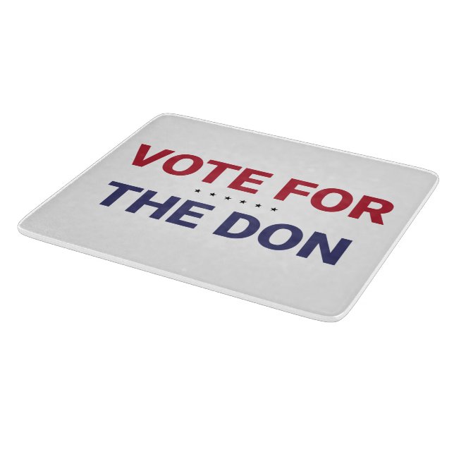 Vote for the Don (2020 US Election) Cutting Board (Corner)
