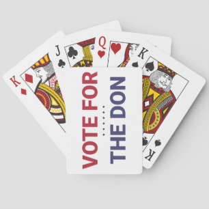 Vote for the Don (2020 US Election) Playing Cards