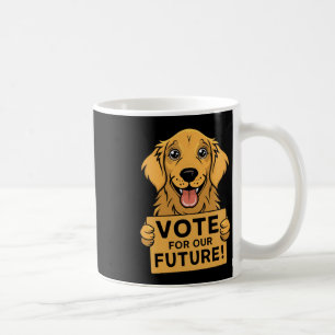 Vote For The Future! Sticker  Coffee Mug