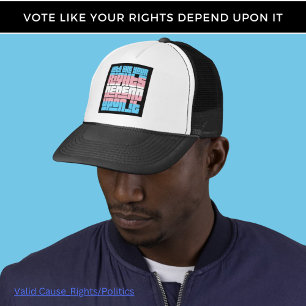 Vote for Trans Rights Trucker Hat