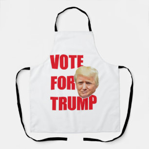 Vote for trump apron