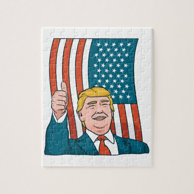 vote for Trump in 2024 Jigsaw Puzzle (Vertical)