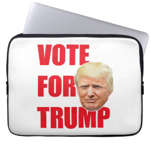 Vote for trump  laptop sleeve