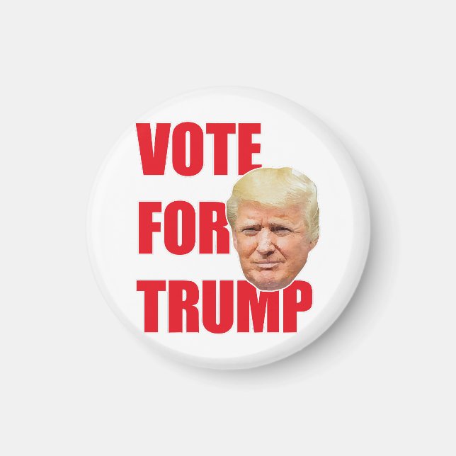 Vote for trump  magnet (Front)