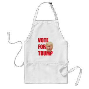 Vote for trump standard apron