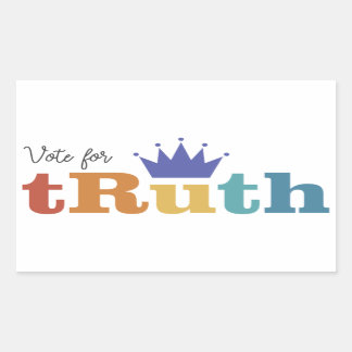 Vote for tRuth - RBG sticker