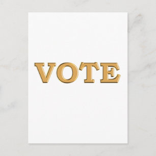 VOTE for your candidate Postcard