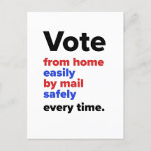 Vote from home every time — Single